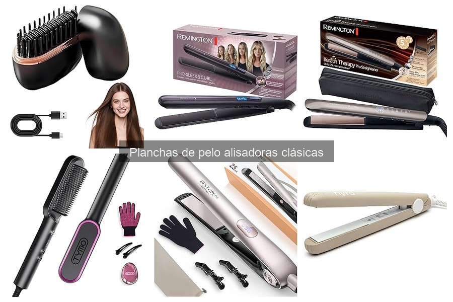 Mejores Planchas de Pelo Alisadoras Profesionales 2023