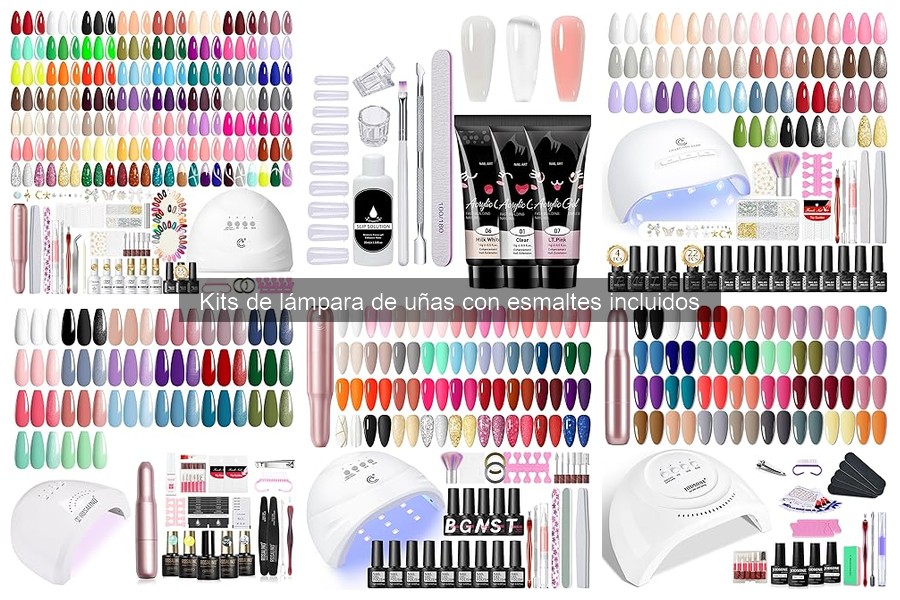 Mejores precios para Kits de lámpara de uñas con esmaltes