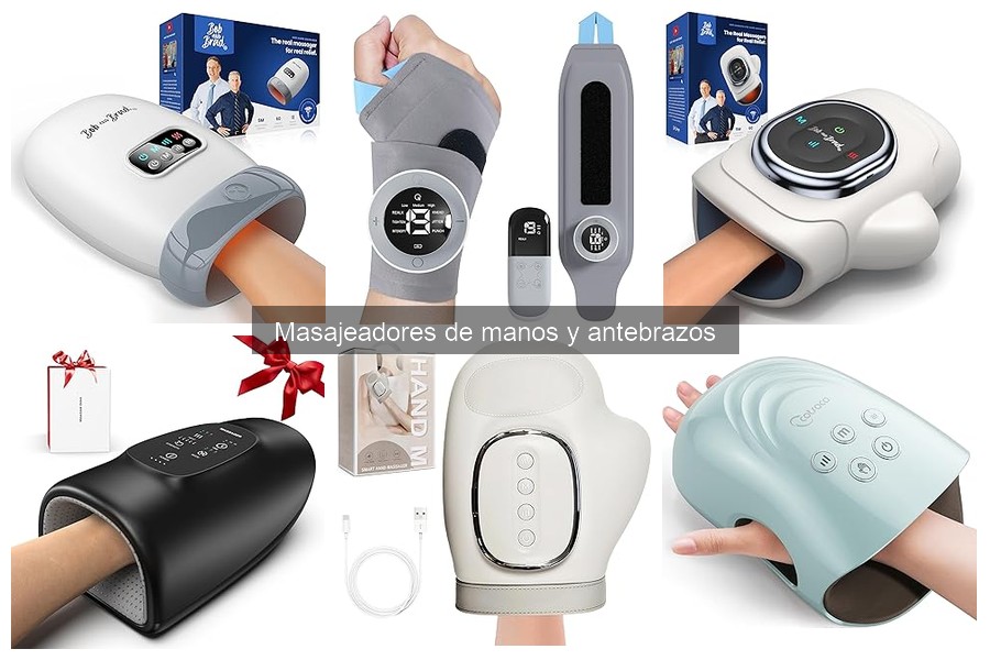 Mejores precios para masajeadores de manos y antebrazos
