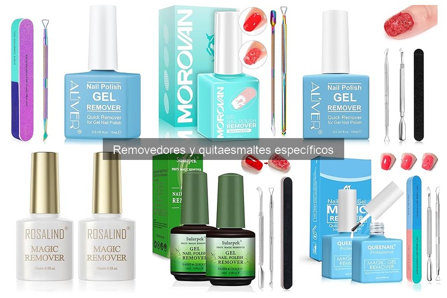 Mejores removedores de esmalte para pieles sensibles