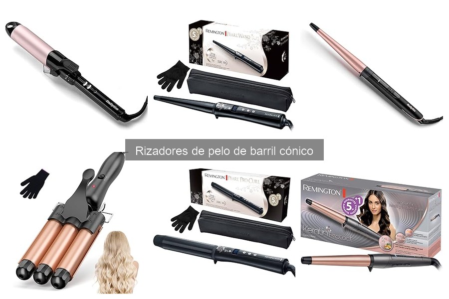 Mejores rizadores de pelo de barril cónico para uso doméstico