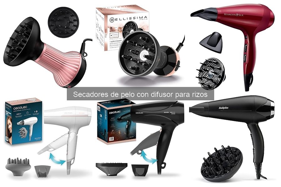 Mejores secadores de pelo con difusor para rizos 2023
