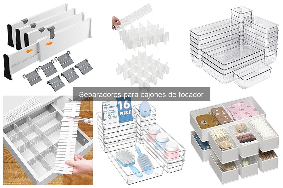 Mejores separadores para cajones de tocador en 2023