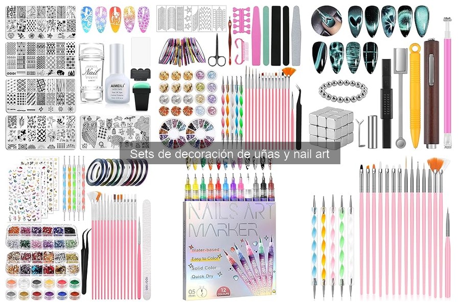 Mejores sets de decoración de uñas en 2023: comparativa