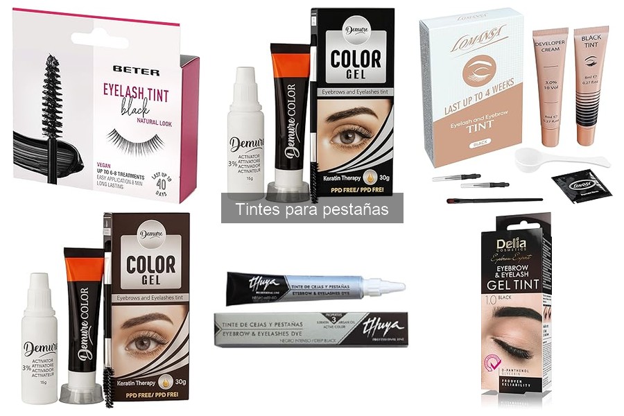 Mejores tintes para pestañas: comparativa de marcas destacadas