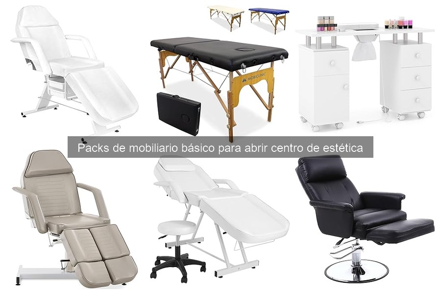 Modificaciones comunes en packs de mobiliario para estética