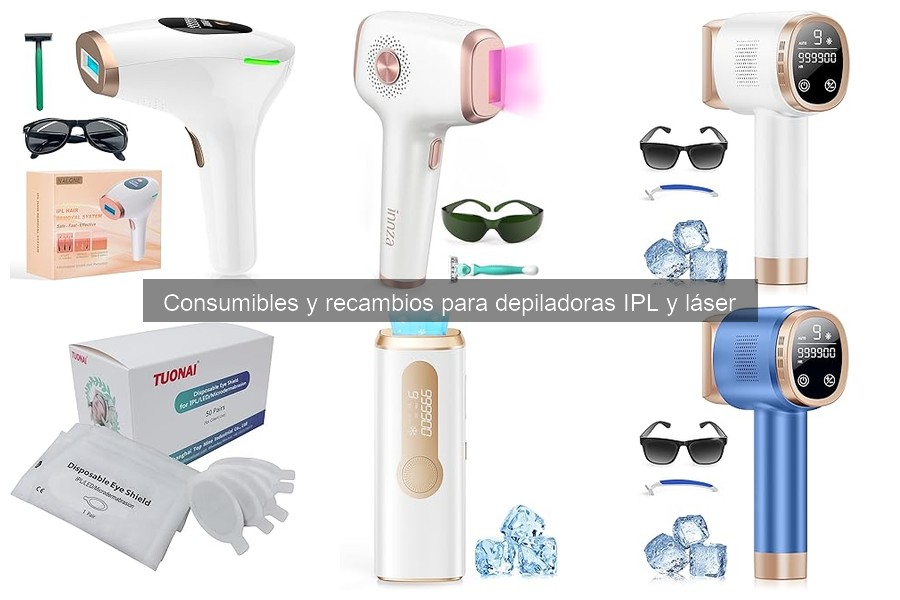 Ofertas en consumibles para depiladoras IPL y láser 2023