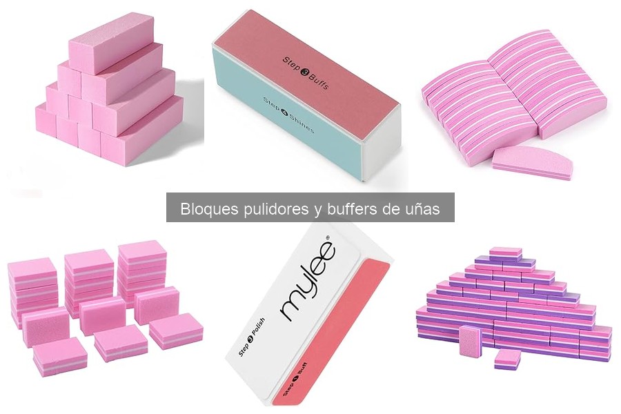 Ofertas y descuentos en bloques pulidores y buffers de uñas