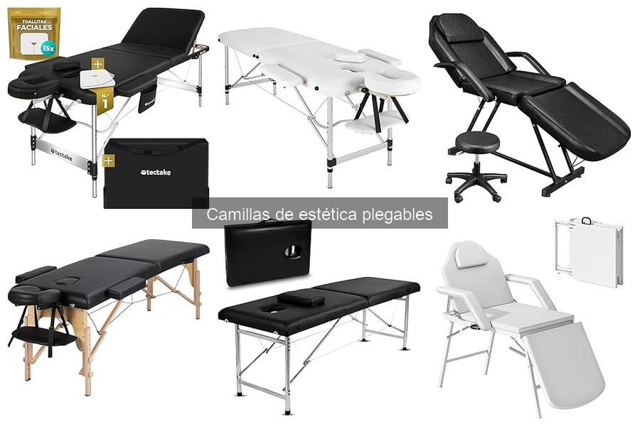 Ofertas y Descuentos en Camillas de Estética Plegables