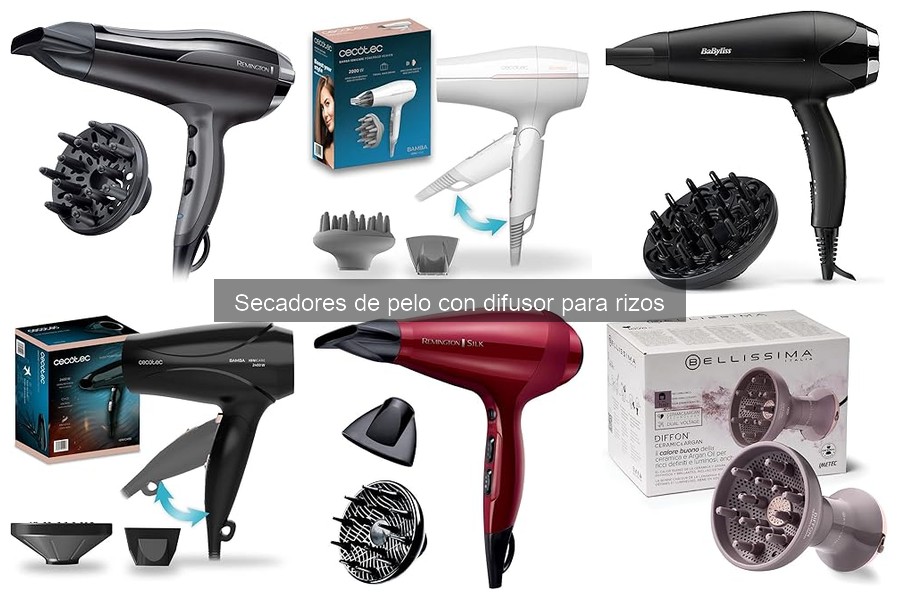 Ofertas y descuentos en secadores de pelo con difusor