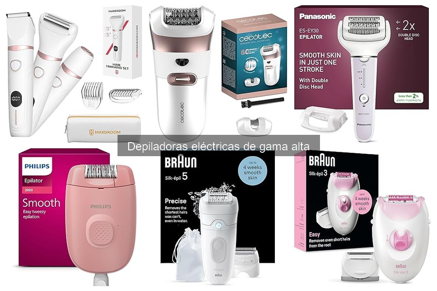 Ofertas y precios de depiladoras eléctricas de gama alta