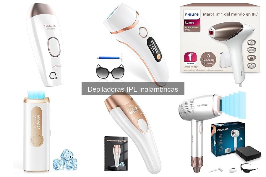 Ofertas y precios de depiladoras IPL inalámbricas