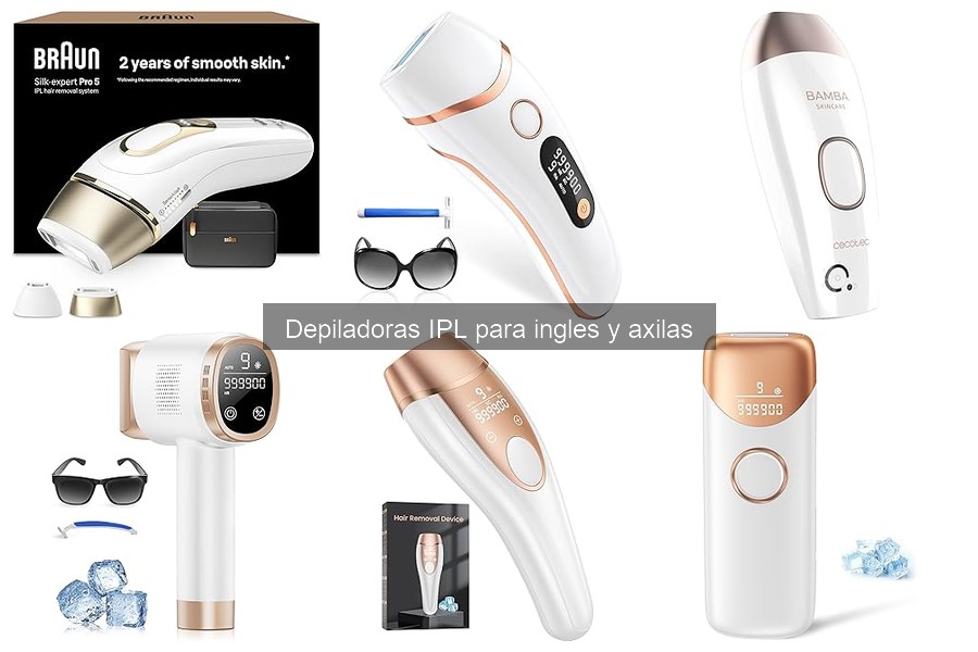Ofertas y precios de depiladoras IPL para ingles y axilas