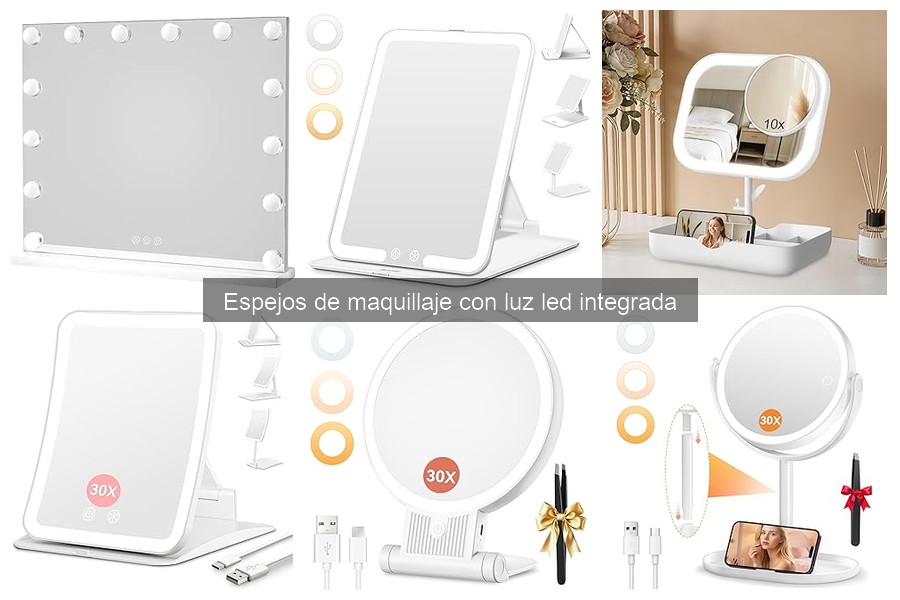 Ofertas y precios de espejos de maquillaje con luz LED
