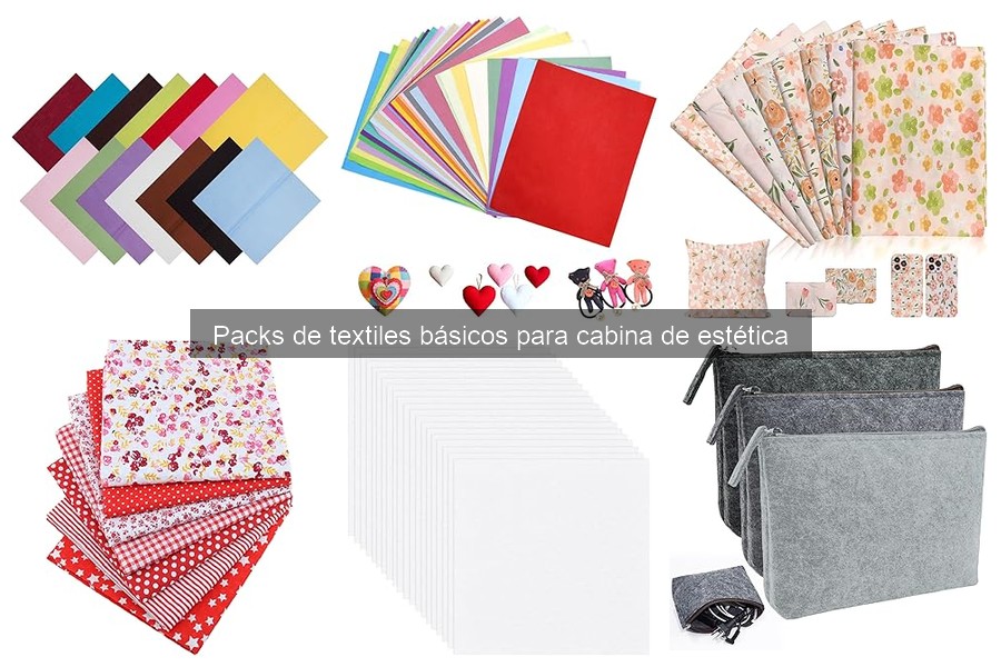 Ofertas y promociones en packs de textiles para estética