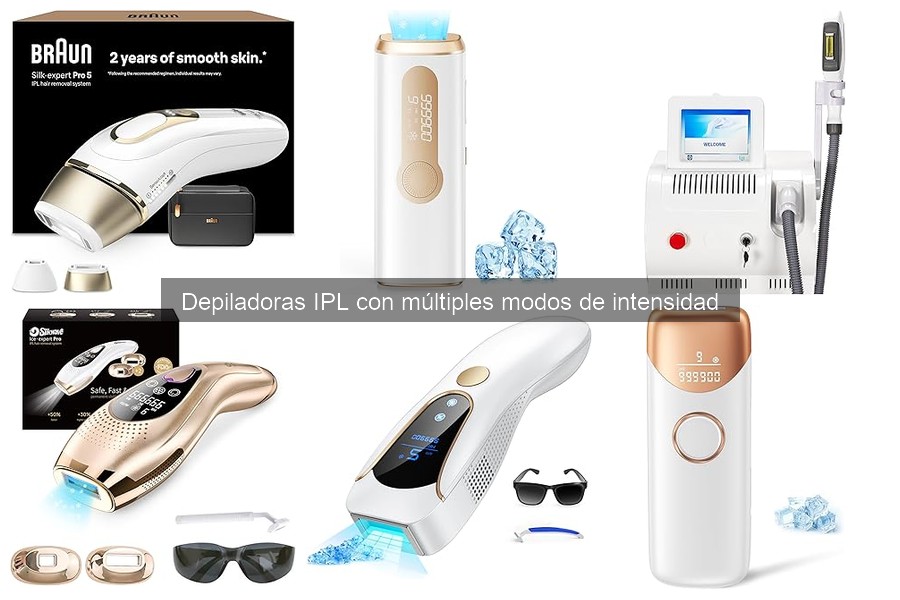 Opiniones de usuarios sobre depiladoras IPL con múltiples modos
