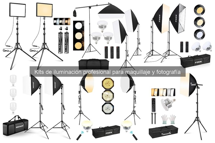 Opiniones de usuarios sobre kits de iluminación profesional