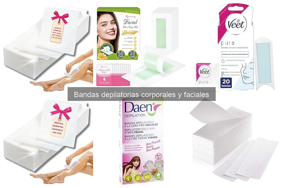 Opiniones sobre bandas depilatorias populares y su eficacia