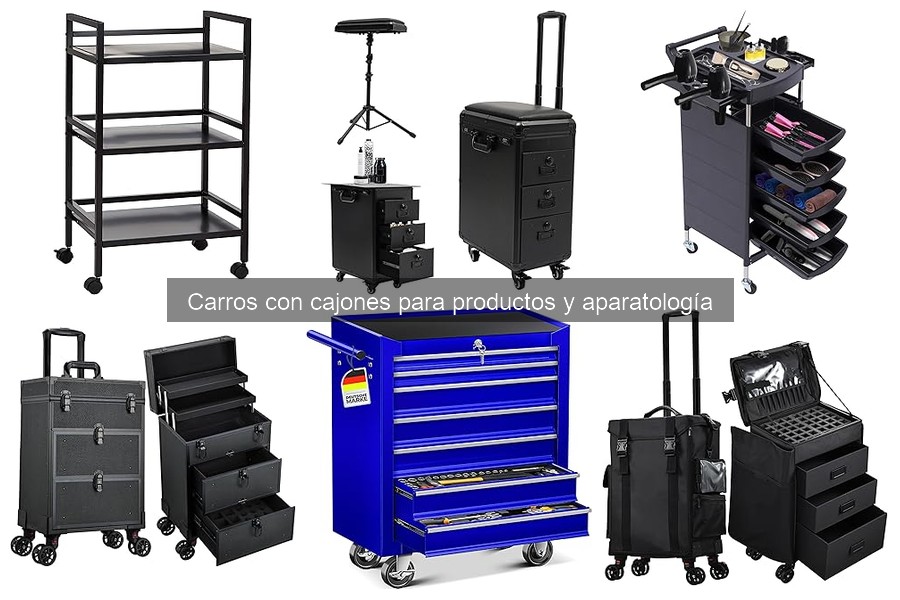 Opiniones sobre carros con cajones para estética