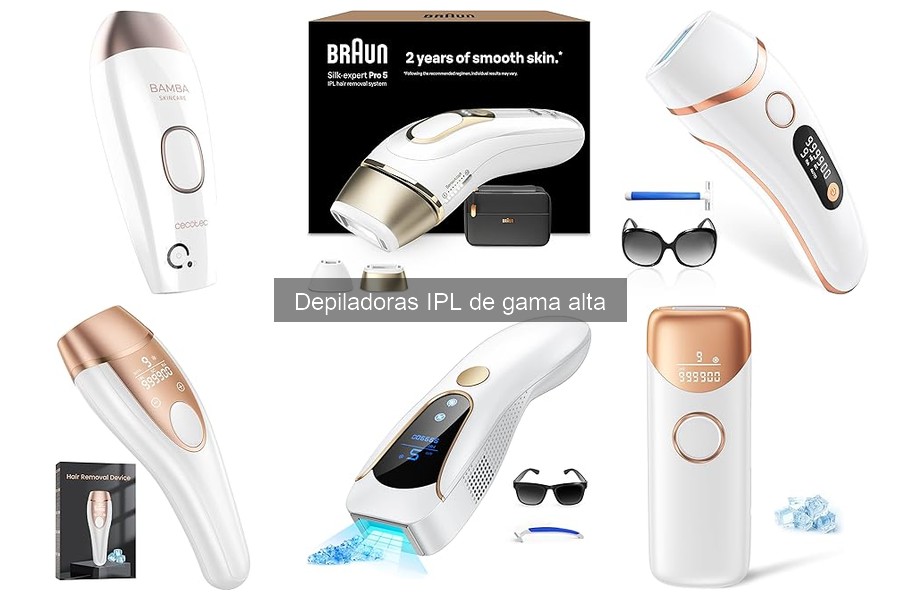 Opiniones sobre depiladoras IPL de gama alta: testimonios reales