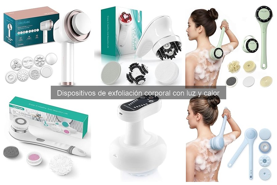 Opiniones sobre dispositivos de exfoliación corporal con luz y calor