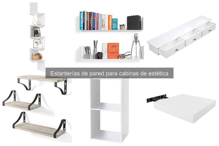 Opiniones sobre estanterías de pared para cabinas de estética
