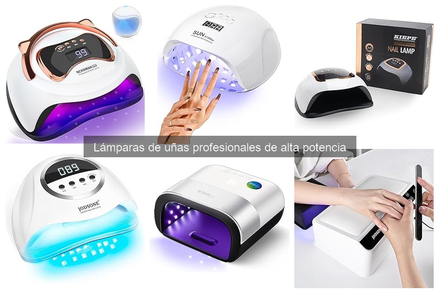 Opiniones sobre lámparas de uñas profesionales: experiencias reales