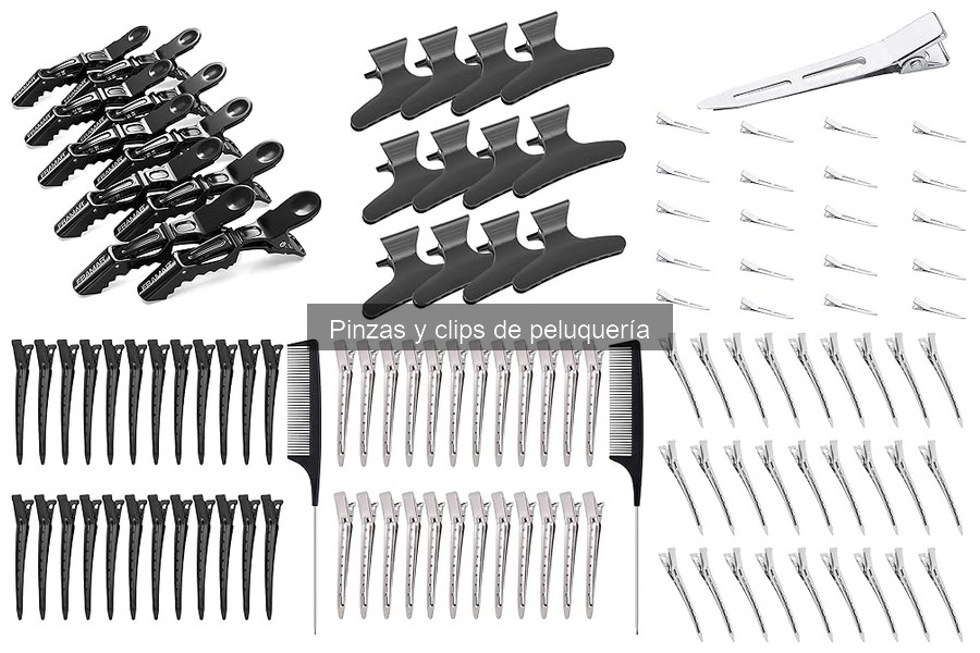Opiniones sobre las pinzas y clips de peluquería más populares