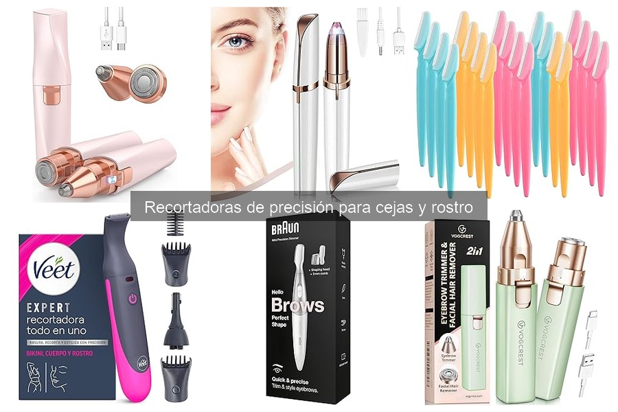 Opiniones sobre recortadoras de precisión para cejas y rostro