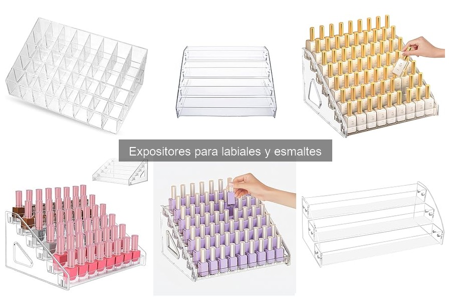 Optimiza el Espacio con Expositores para Labiales