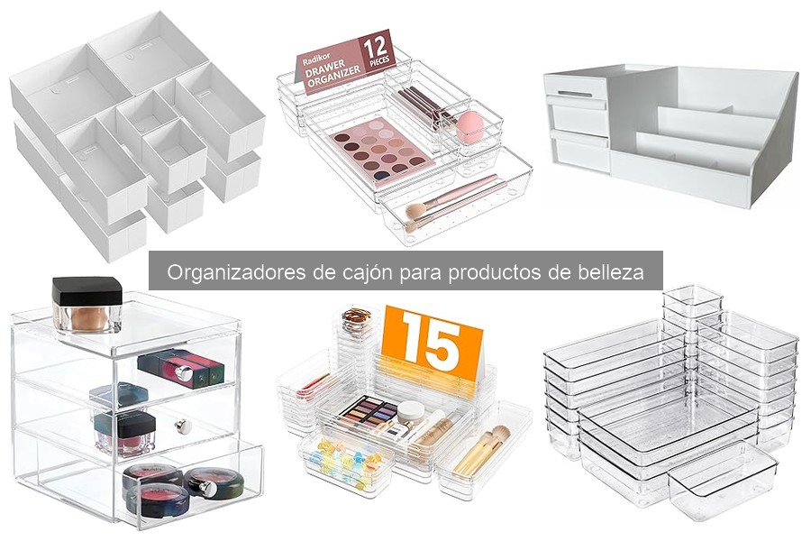 Organiza tus productos de belleza en un cajón: Guía fácil