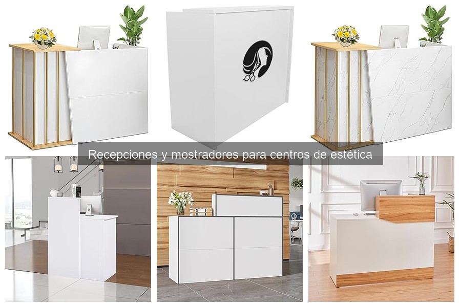 Personaliza tu mostrador para estética: técnicas y materiales