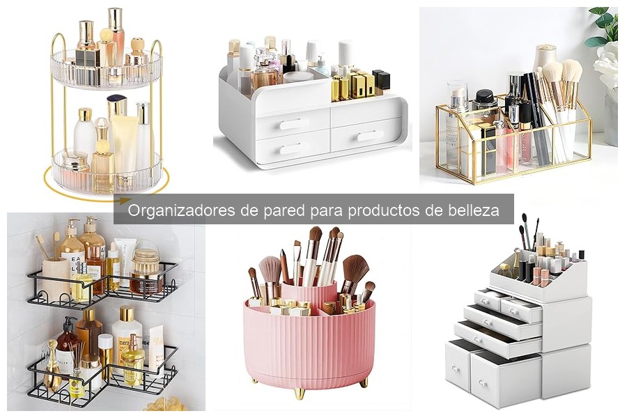 Personaliza tu organizador de pared para productos de belleza