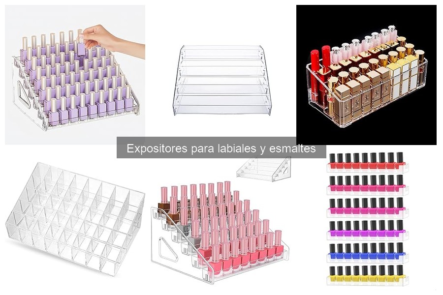 Personaliza tus expositores de esmaltes de forma efectiva