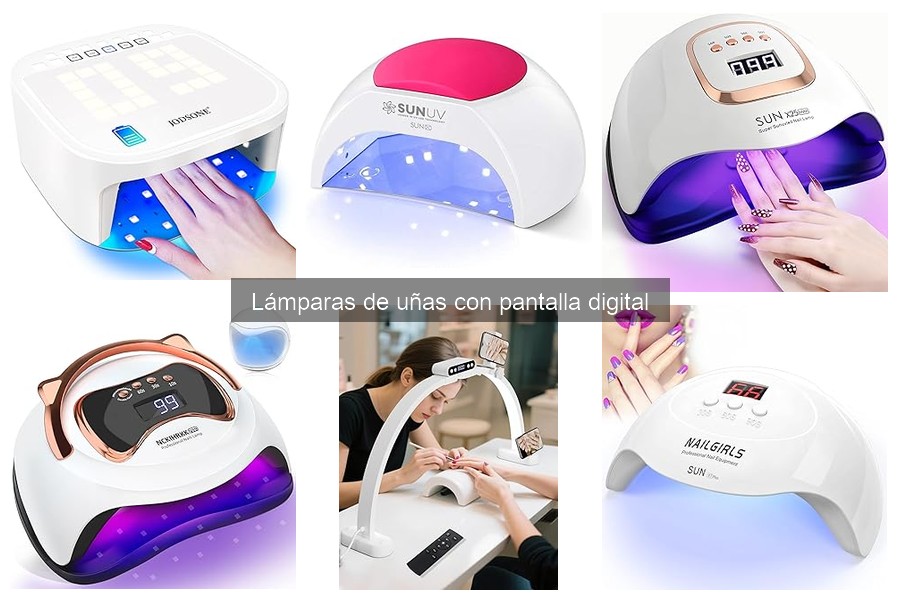 Precio Promedio de Lámparas de Uñas con Pantalla Digital