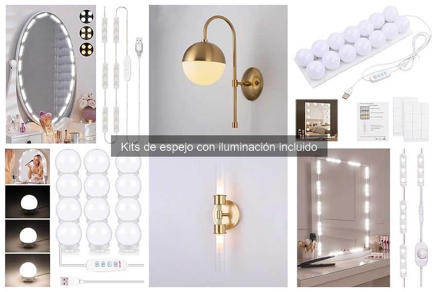 Precio y presupuesto para kits de espejo con iluminación