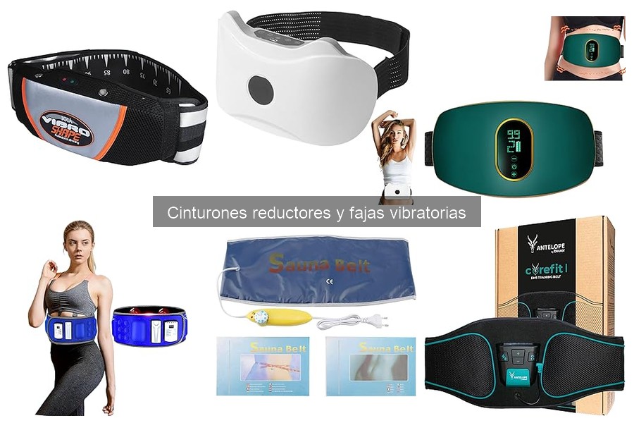 Precios de cinturones reductores y fajas vibratorias 2023