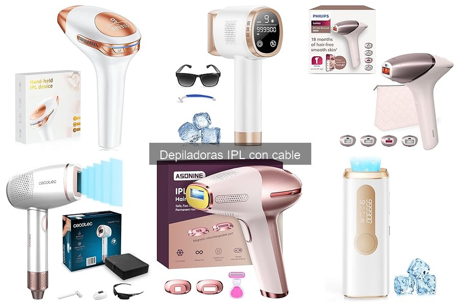 Precios de Depiladoras IPL con Cable: Ofertas y Análisis