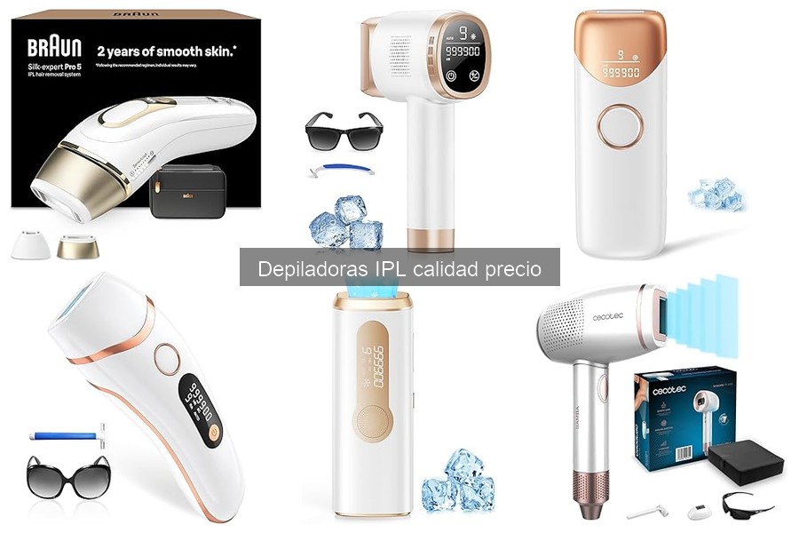 Precios de depiladoras IPL y dónde comprarlas fácilmente