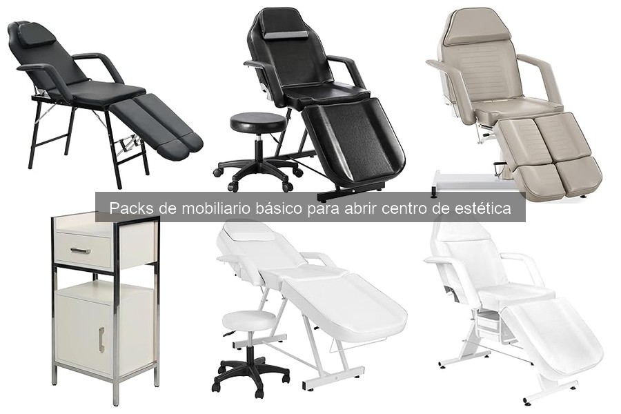 Precios de Packs de Mobiliario Básico para Estética