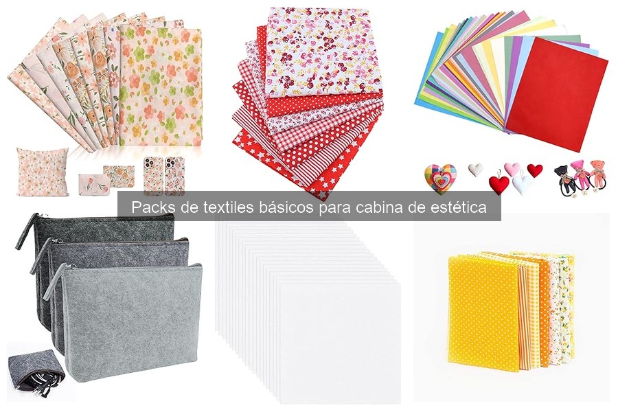 Precios de Packs de Textiles Básicos para Estética