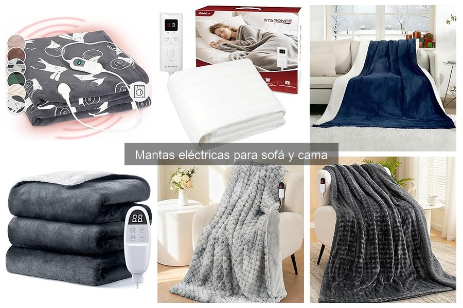Precios Promedio de Mantas Eléctricas para Sofá y Cama