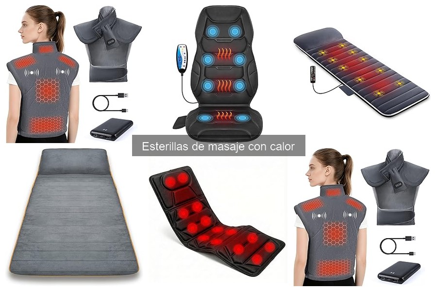 Precios y dónde comprar esterillas de masaje con calor
