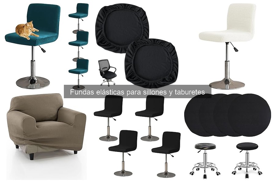 Precios y Dónde Comprar Fundas Elásticas para Sillones y Taburetes