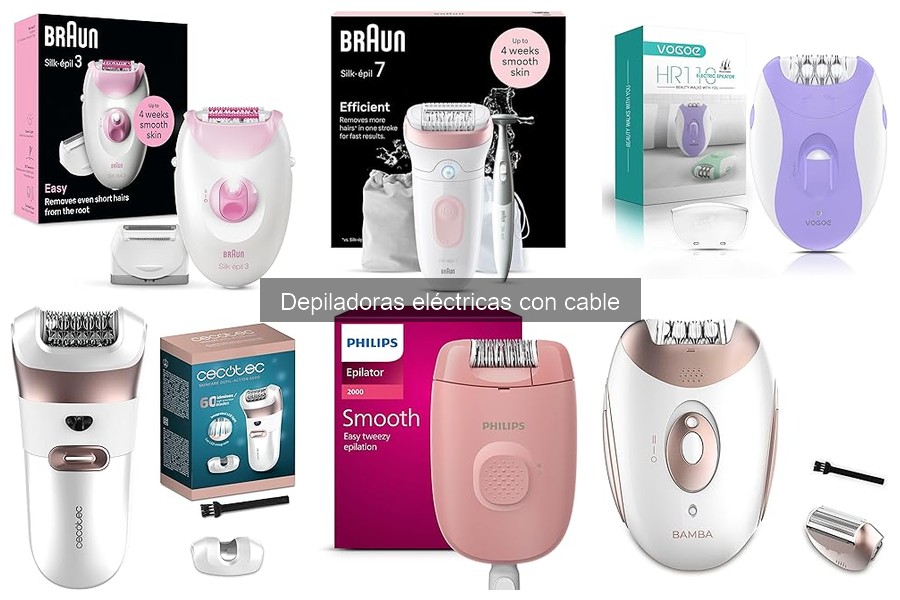 Precios y Mejores Lugares para Comprar Depiladoras Eléctricas