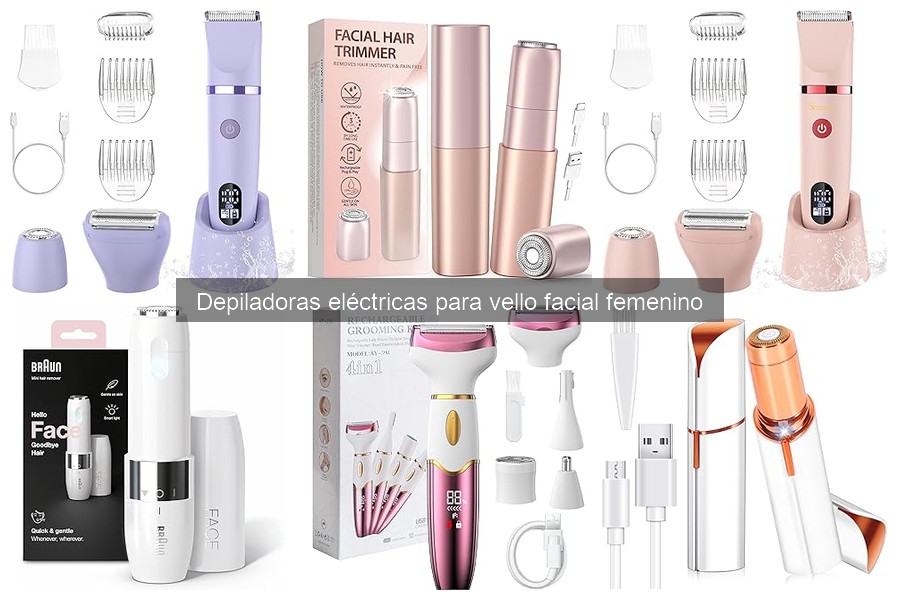 Preguntas frecuentes sobre depiladoras eléctricas faciales