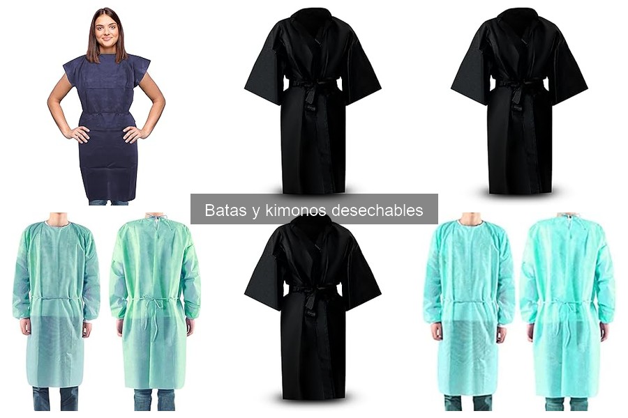 Problemas comunes al usar batas y kimonos desechables
