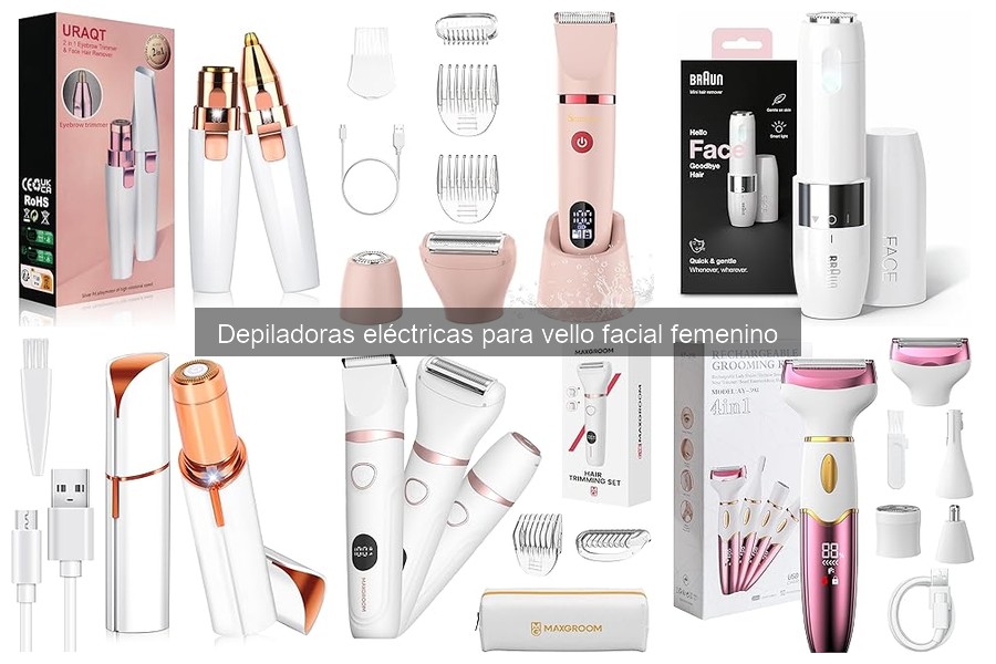 Problemas comunes al usar depiladoras eléctricas faciales