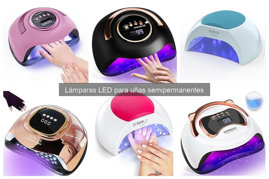 Problemas comunes al usar lámparas LED para uñas semipermanentes
