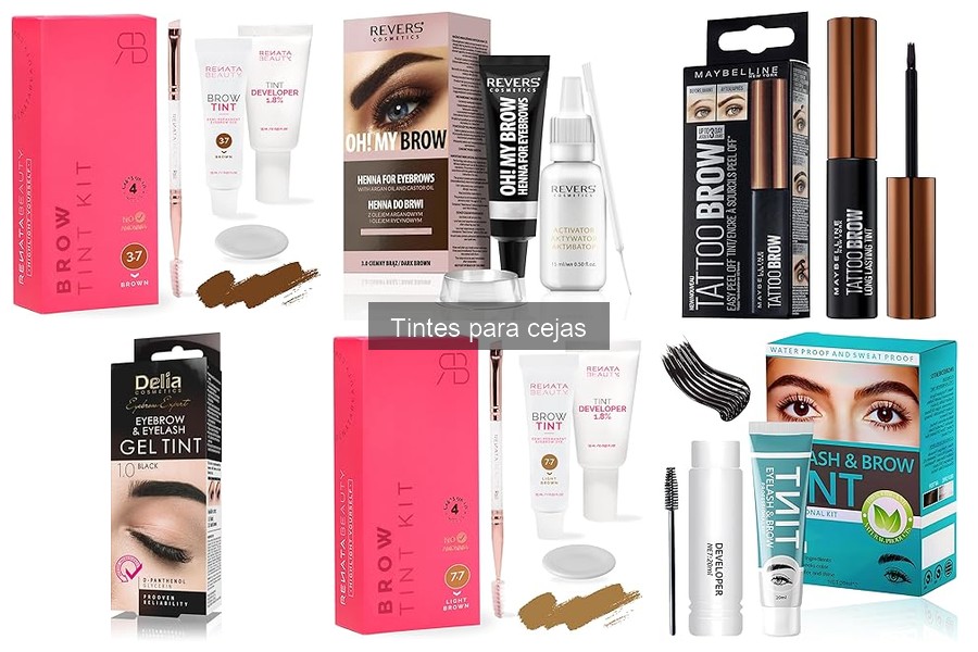 Problemas comunes al usar tintes para cejas y soluciones